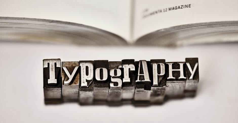typography for visual branding